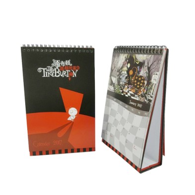 Desktop corporate calendar-Tim Burton